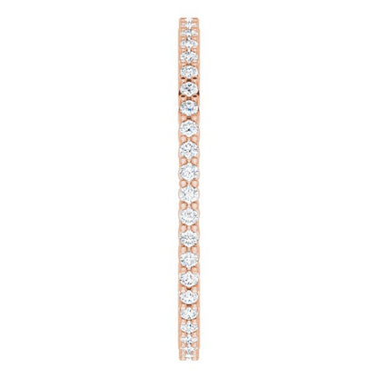 1/5 CTW Natural Diamond Eternity Band