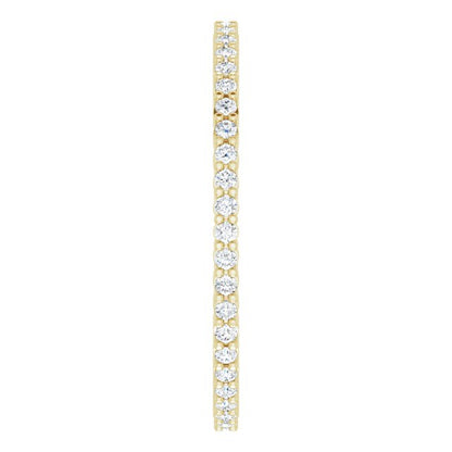 1/5 CTW Natural Diamond Eternity Band