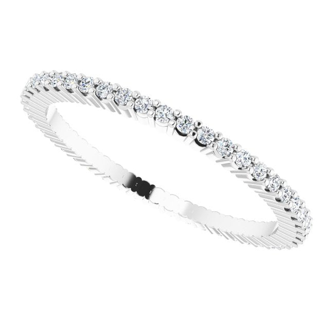 1/5 CTW Natural Diamond Eternity Band