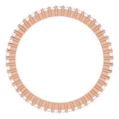 1/5 CTW Natural Diamond Eternity Band