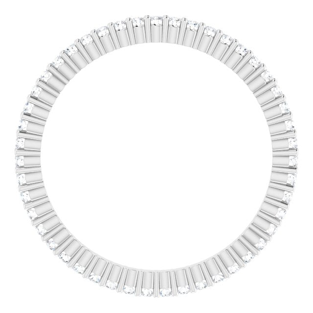 1/5 CTW Natural Diamond Eternity Band