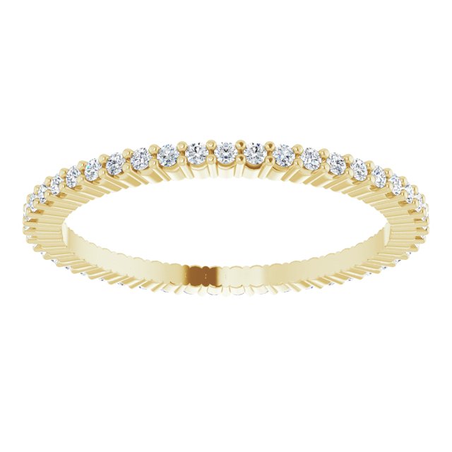1/5 CTW Natural Diamond Eternity Band