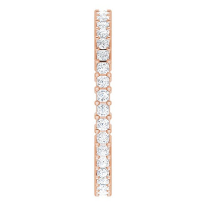 1/2 CTW Natural Diamond Eternity Band