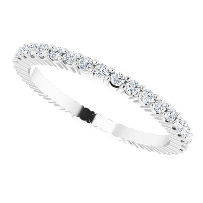 1/3 CTW Lab-Grown Diamond Eternity Band