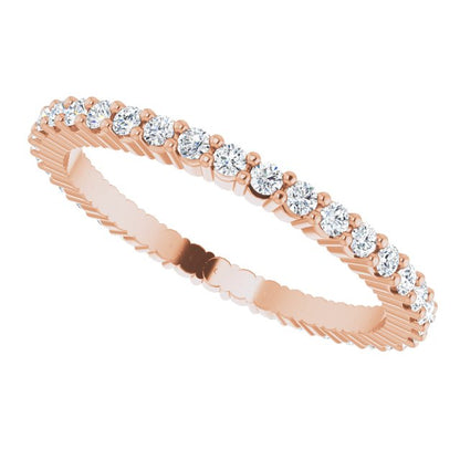 1/3 CTW Lab-Grown Diamond Eternity Band