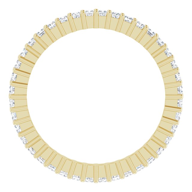 1/2 CTW Lab-Grown Diamond Eternity Band, Shared-Prong