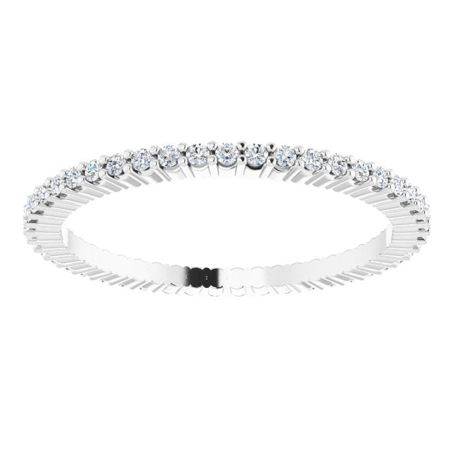 1/5 CTW Lab-Grown Diamond Eternity Band