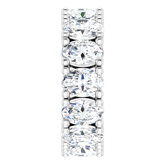 5 1/5 CTW Natural Diamond Eternity Band, 6.19 mm