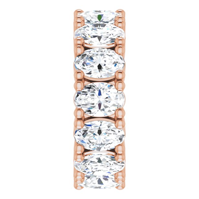 5 1/5 CTW Natural Diamond Eternity Band, 6.19 mm