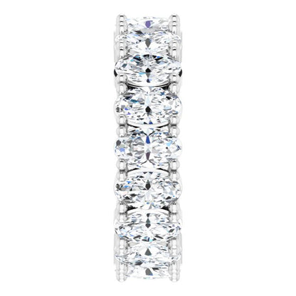 3 1/4 CTW Lab-Grown Diamond Eternity Band, 5.19 mm