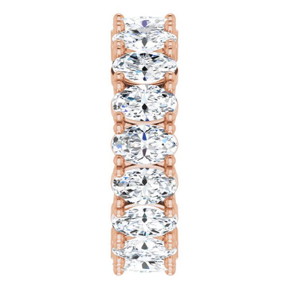 4 1/2 CTW Natural Diamond Eternity Band, 5.19 mm