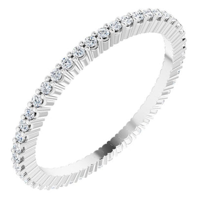1/5 CTW Natural Diamond Eternity Band