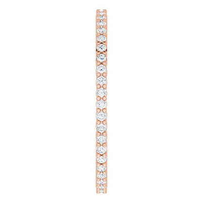 1/5 CTW Natural Diamond Eternity Band