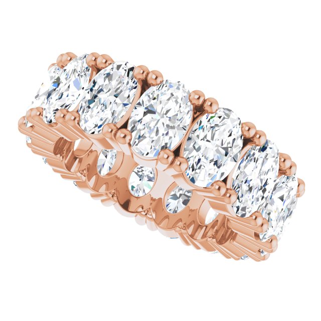 5 1/2 CTW Natural Diamond Eternity Band, 5.19 mm