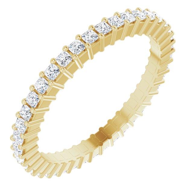 1/2 CTW Lab-Grown Diamond Eternity Band, Shared-Prong