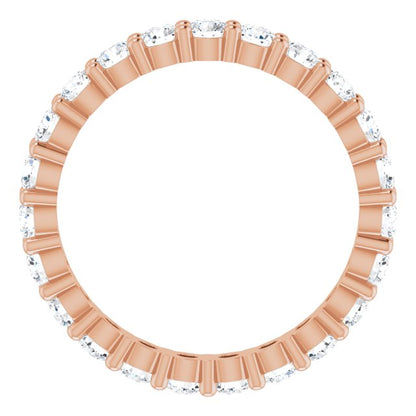 3/4 CTW Natural Diamond Eternity Band, 2.16 mm