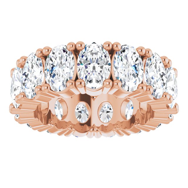 5 1/2 CTW Natural Diamond Eternity Band, 5.19 mm