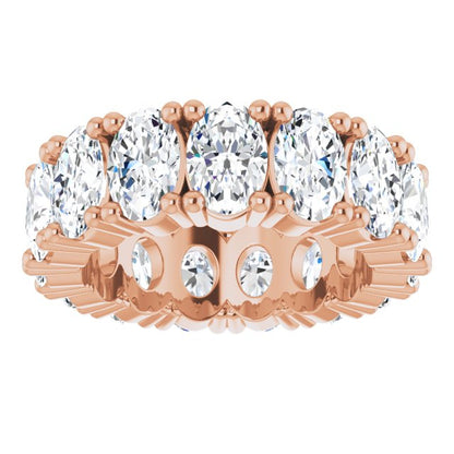 5 1/2 CTW Natural Diamond Eternity Band, 5.19 mm