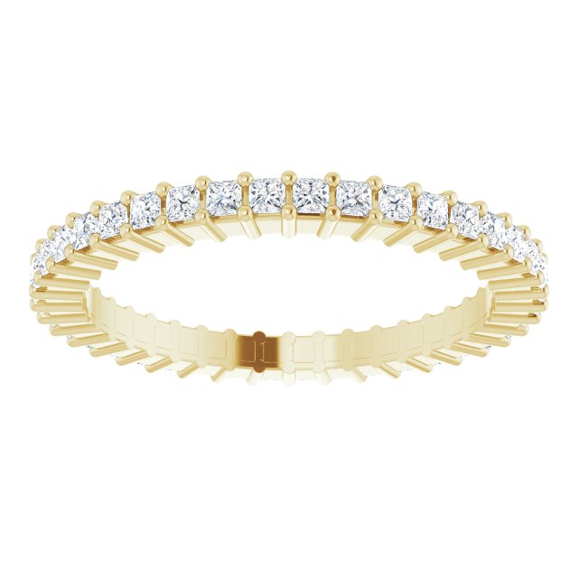 1/2 CTW Lab-Grown Diamond Eternity Band, Shared-Prong