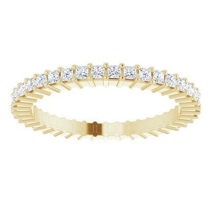 1/2 CTW Lab-Grown Diamond Eternity Band, Shared-Prong