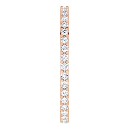 1/3 CTW Natural Diamond Eternity Band, 1.5 mm