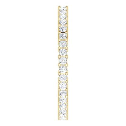1/2 CTW Lab-Grown Diamond Eternity Band, Shared-Prong