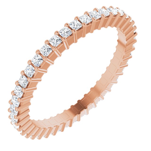 1/2 CTW Lab-Grown Diamond Eternity Band, Shared-Prong