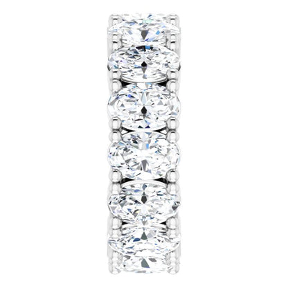 5 1/2 CTW Natural Diamond Eternity Band, 5.19 mm