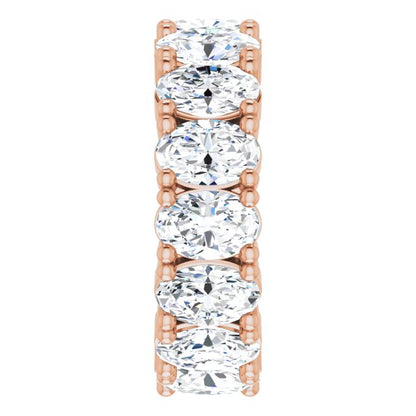 5 1/2 CTW Natural Diamond Eternity Band, 5.19 mm