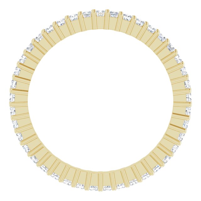 1/2 CTW Lab-Grown Diamond Eternity Band, Shared-Prong