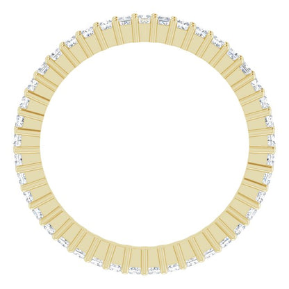 1/2 CTW Lab-Grown Diamond Eternity Band, Shared-Prong