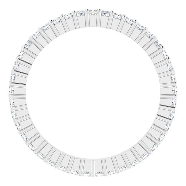 1/2 CTW Lab-Grown Diamond Eternity Band, Shared-Prong