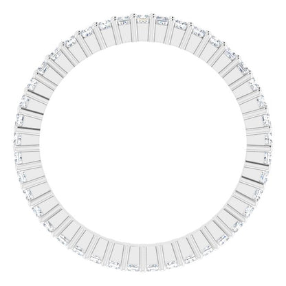1/2 CTW Lab-Grown Diamond Eternity Band, Shared-Prong