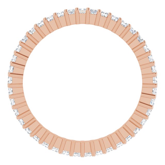 1/2 CTW Lab-Grown Diamond Eternity Band, Shared-Prong