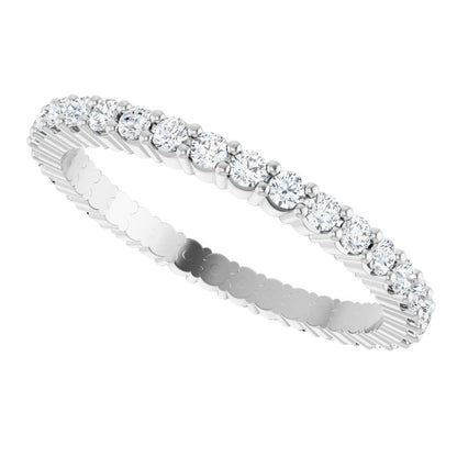 1/2 CTW Natural Diamond Eternity Band, 1.7 mm