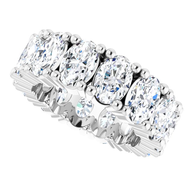 5 5/8 CTW Lab-Grown Diamond Eternity Band, 6.19 mm