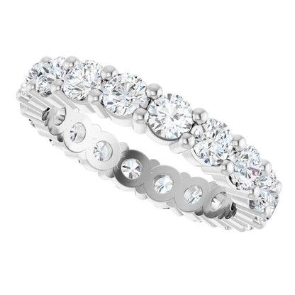 1 5/8 CTW Natural Diamond Eternity Band, 3.19 mm