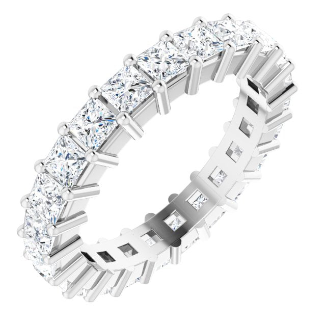 2 1/8 CTW Natural Diamond Eternity Band, 3.45 x 21 mm