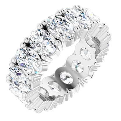 5 1/2 CTW Natural Diamond Eternity Band, 5.19 mm