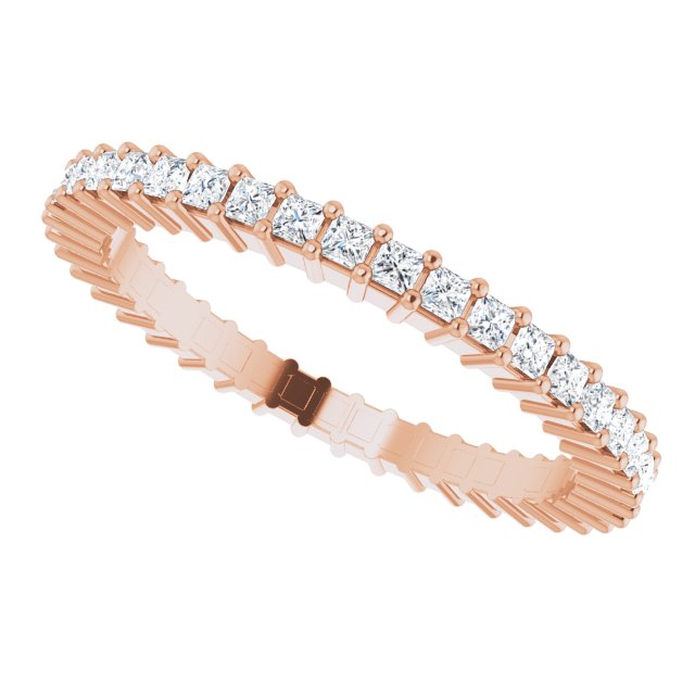 1/2 CTW Lab-Grown Diamond Eternity Band, Shared-Prong