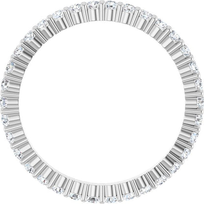 1/2 CTW Natural Diamond Eternity Band, 1.7 mm