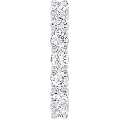 1 5/8 CTW Lab-Grown Diamond Eternity Band, 3.19 mm
