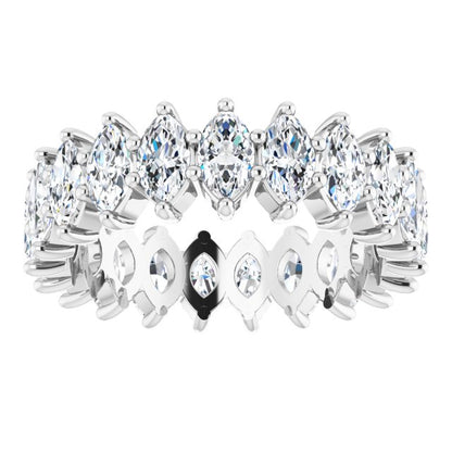 2 3/4 CTW Lab-Grown Diamond Eternity Band, 5.52 mm