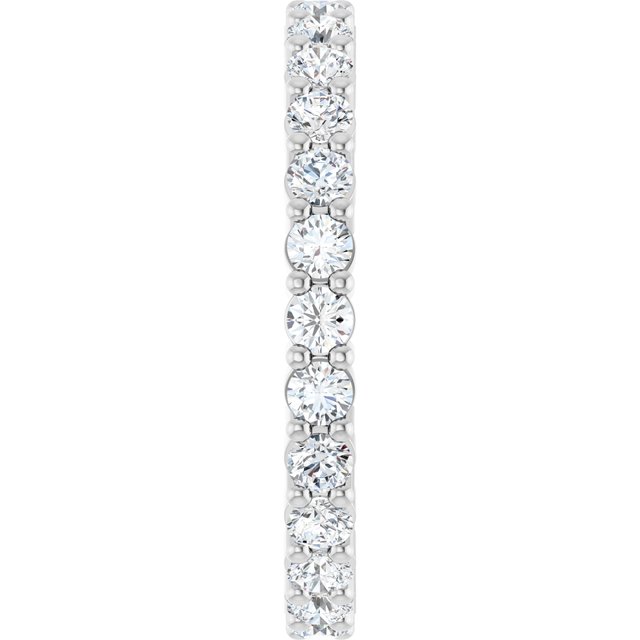 3/4 CTW Natural Diamond Eternity Band, 2.2 mm