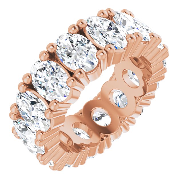 5 5/8 CTW Lab-Grown Diamond Eternity Band, 6.19 mm