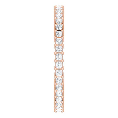 1/2 CTW Lab-Grown Diamond Eternity Band, Shared-Prong