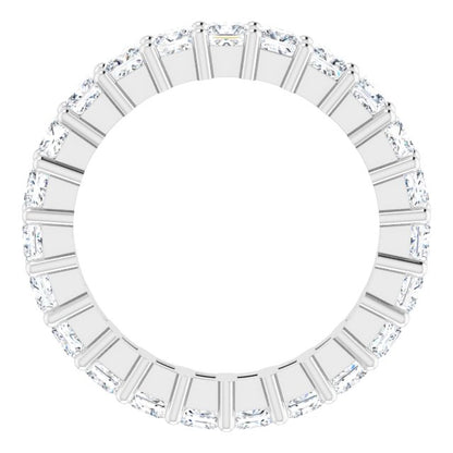 2 1/8 CTW Natural Diamond Eternity Band, 3.45 x 21 mm