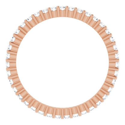 1/3 CTW Natural Diamond Eternity Band, 1.5 mm
