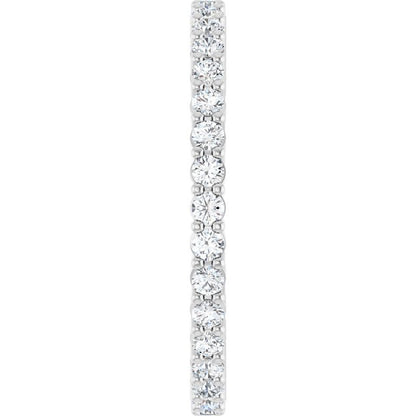 1/2 CTW Natural Diamond Eternity Band, 1.7 mm