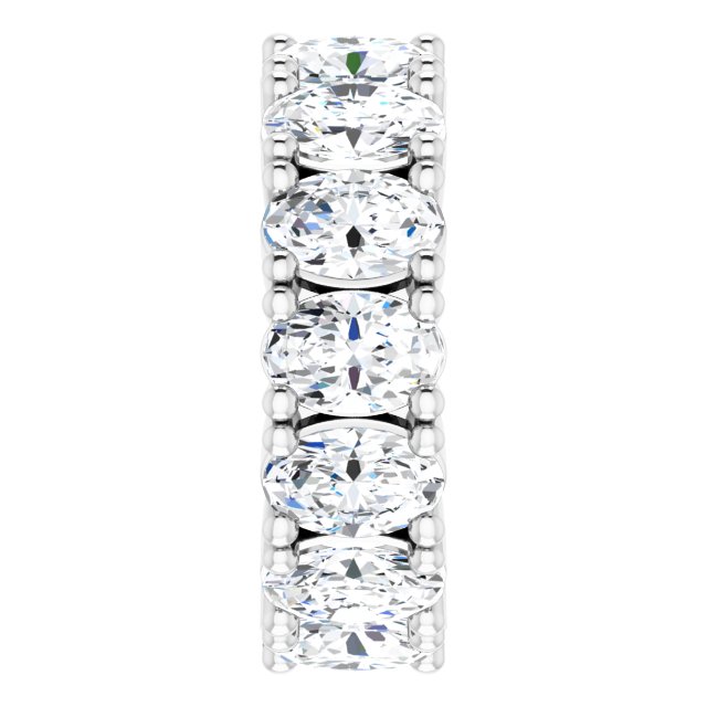 5 1/5 CTW Natural Diamond Eternity Band, 6.19 mm